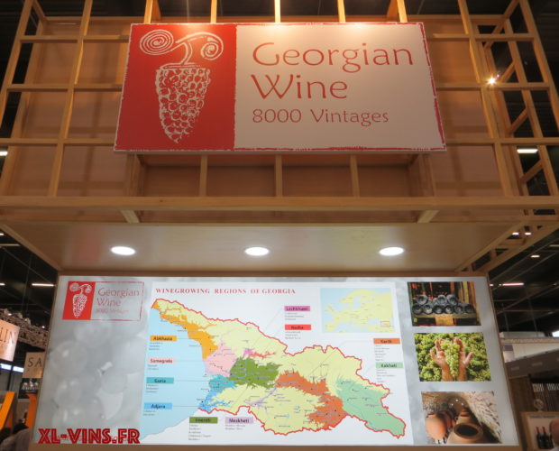 Carte des vins de Georgie