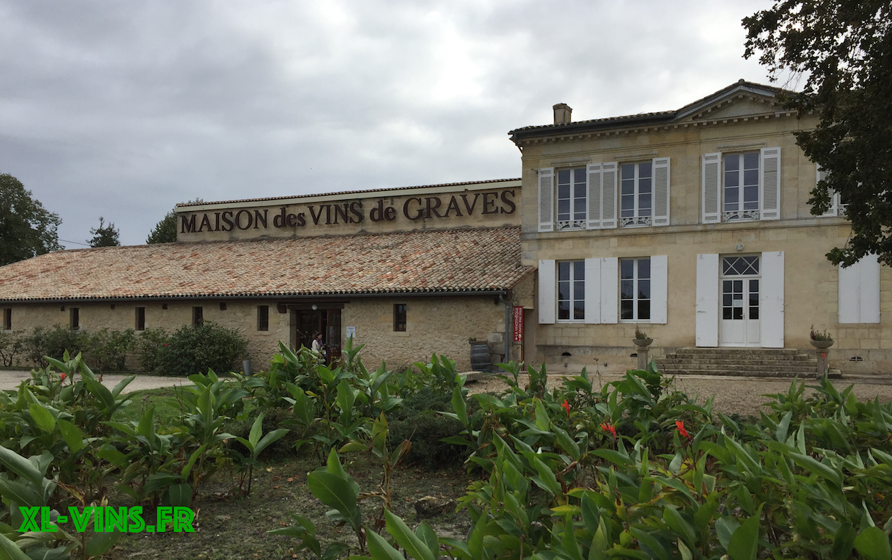 La maison des vins de Graves à Podensac