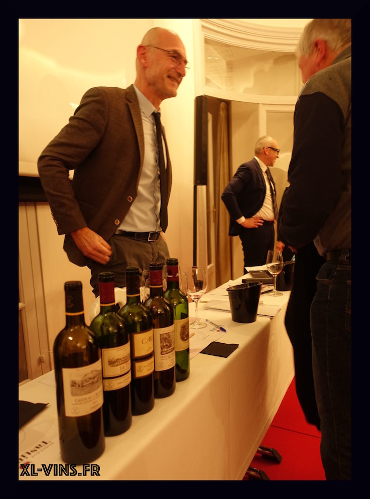 Bordeaux wine tasting 2018 Lafite director