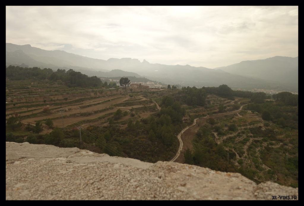 View of Mas de la Mona from Guadalest