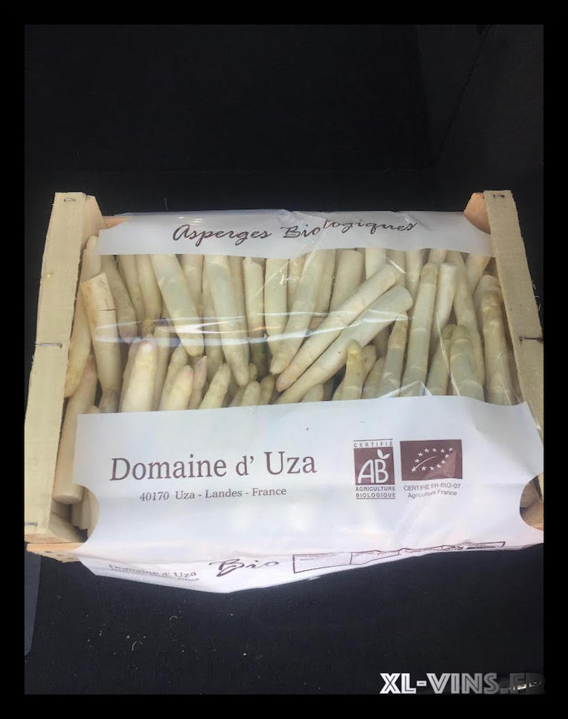 Les asperges bio du Domaine d'Uza  !