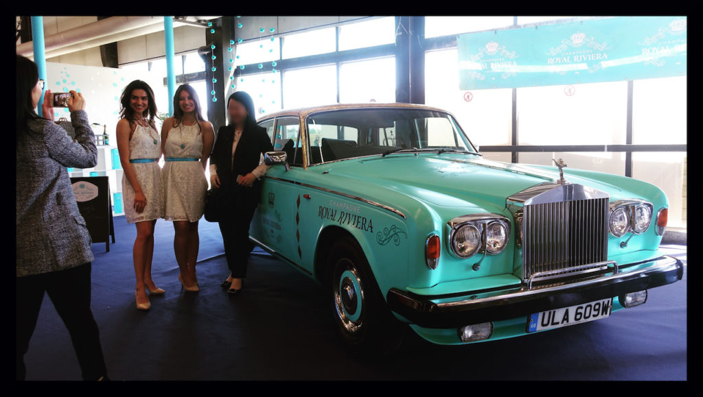 Le Champagne Royal Riviera et sa Rolls Royce!