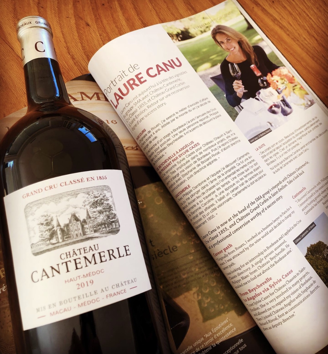 You are currently viewing Laure Canu et Château Cantemerle. Portrait