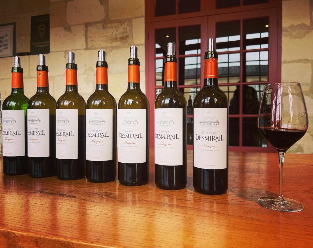 Château Desmirail, Margaux Cru Classé : verticale de 1995 à 2021!