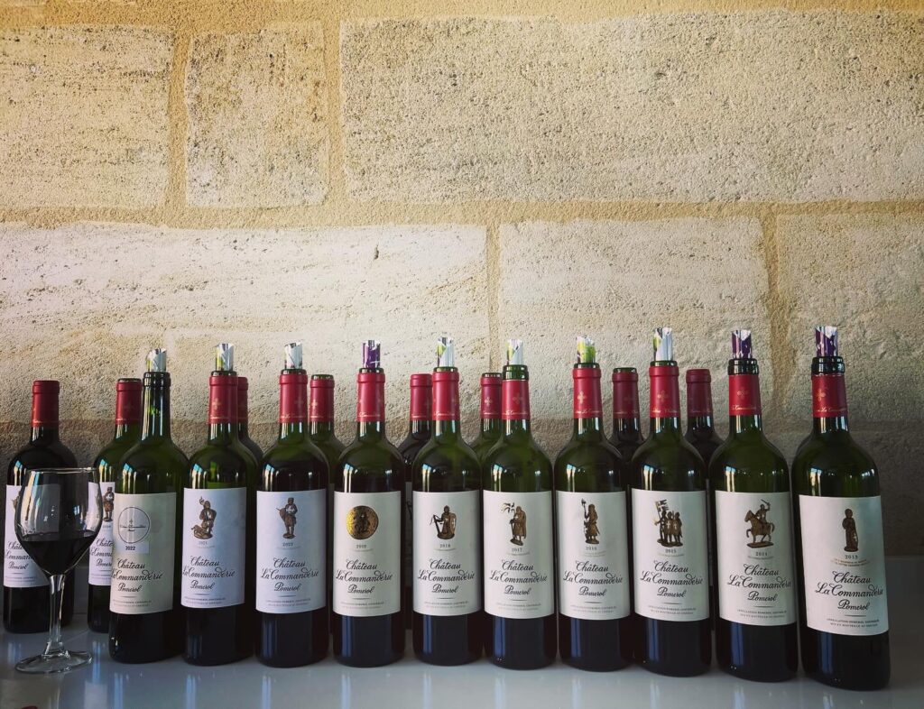 Château La Commanderie Pomerol verticale