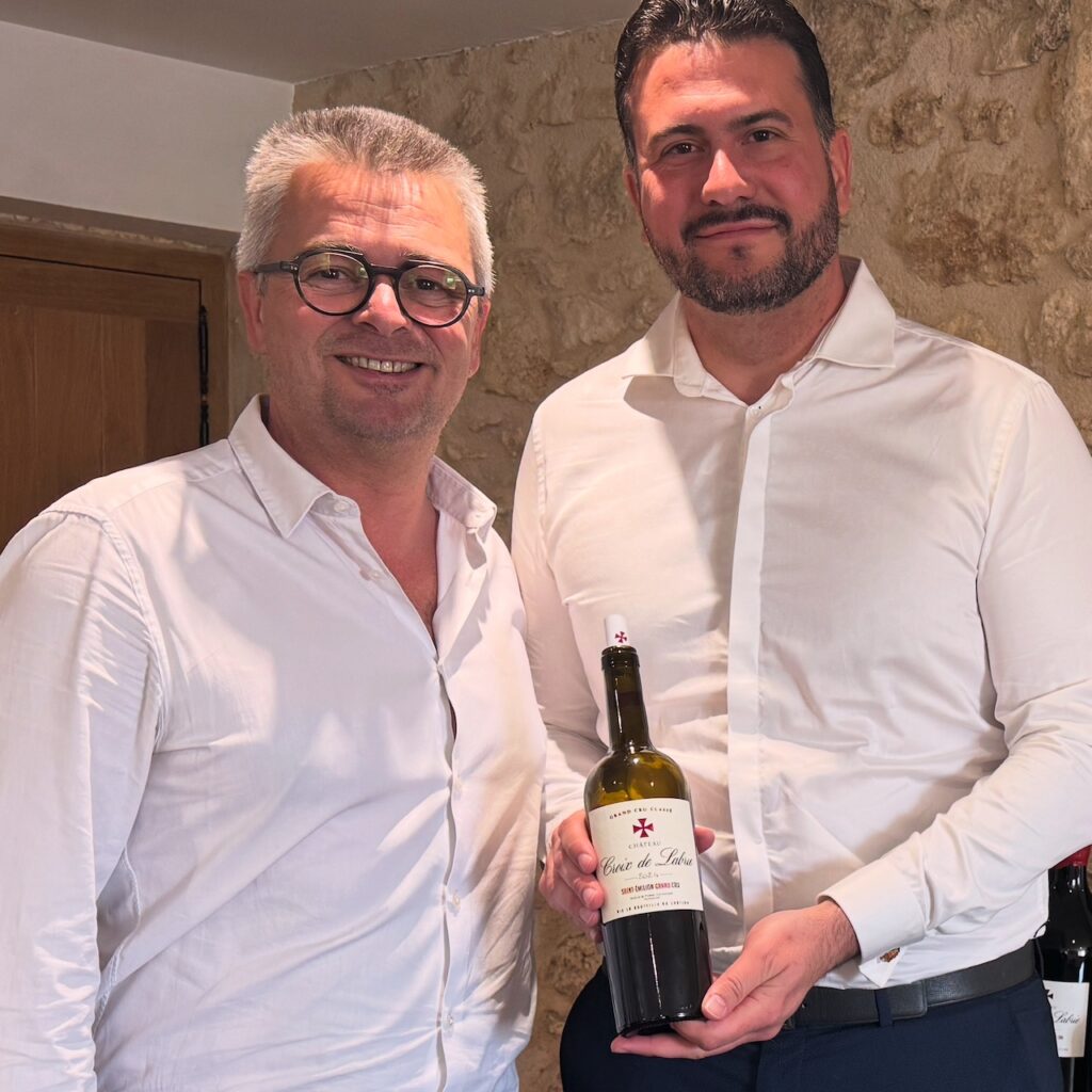 Xavier LACOMBE Pierre Courdurie Château Croix de Labrie 2024 En Primeurs Bordeaux