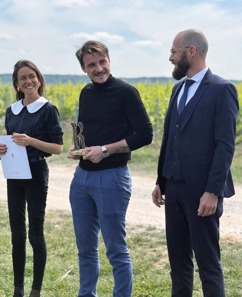 Brice Beuzeville-Loiseau vainqueur du trophée Ruinart