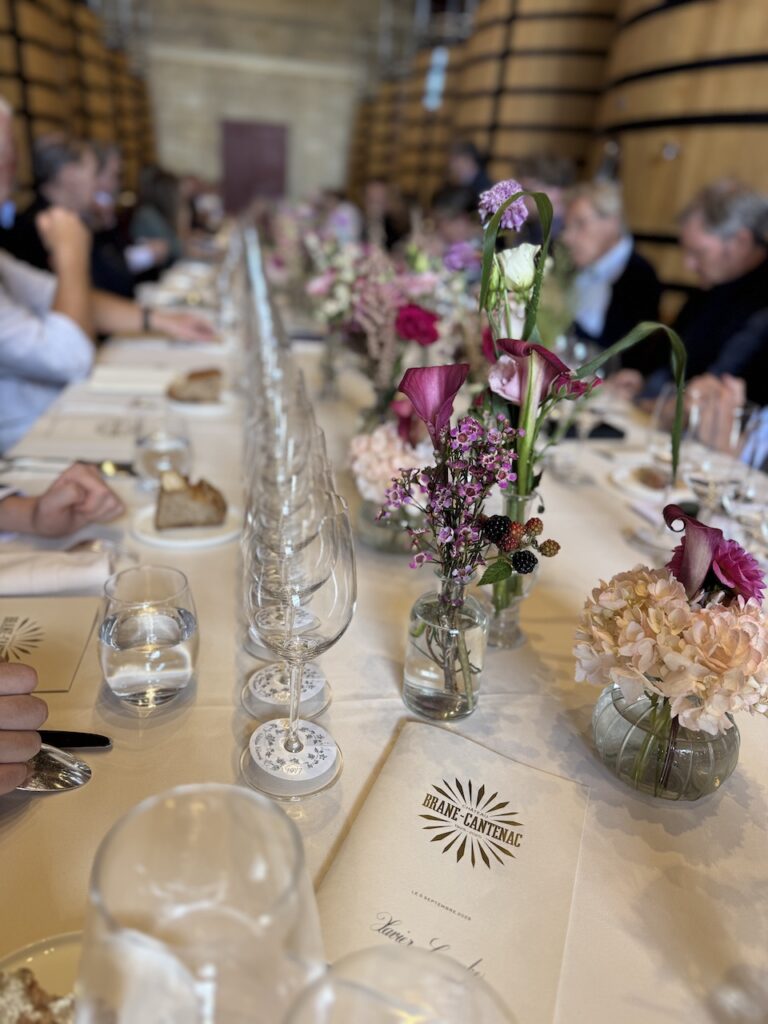 Château Brane-Cantenac table 1