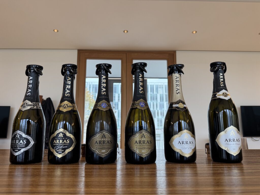 House of Arras Sparkling tasmania lineup