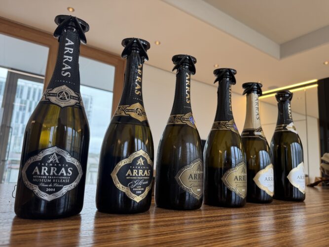 House of Arras Sparkling tasmania lineup1